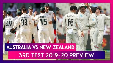 AUS vs NZ, 3rd Test 2019-20 Preview: Australia Eye Whitewash Against New Zealand