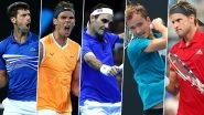 Australian Open 2020 Men's Singles: Djokovic, Nadal, Federer, Daniil Medvedev & Dominic Thiem, 5 Players to Watch Out For in Tennis' First Grand Slam of The Year