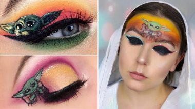 Baby Yoda is Now a Eye Makeup Trend! Check Pics of Girls Flaunting The Cute Star Wars' Character on Their Brows