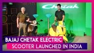Bajaj Chetak Electric Scooter Launched; Price In India, Features, Bookings & Specs