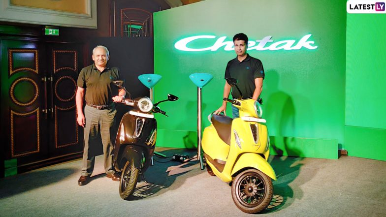 Bajaj Chetak Electric Scooter Launched in India; Check Prices, Features, Bookings, Delivery Details & Specifications
