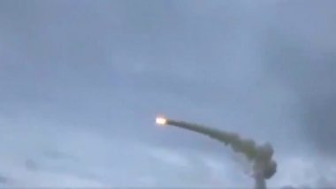 Tsirkon Hypersonic Cruise Missile Test-Fired by Russia in Arctic