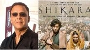 Shikara Row: Vidhu Vinod Chopra Pens Open Letter to Young Indians, Says &lsquo;Violence Will Only Beget Violence&rsquo;