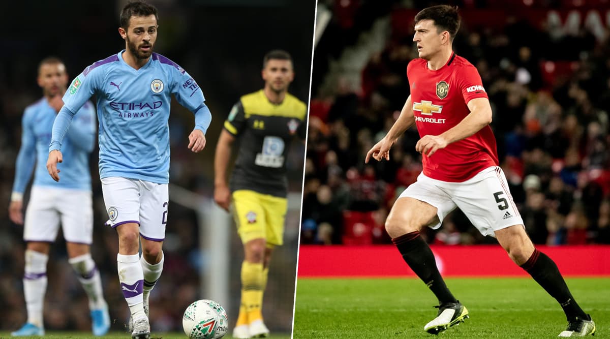 1200px x 667px - Man City vs Man United, Carabao Cup 2019/20: Bernardo Silva, Harry ...