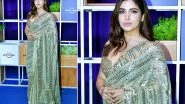 Bhumi Pednekar Keeps It Slinky and Sleek in Manish Malhotra Sequin Saree for Jeff Bezos Welcome Bash!
