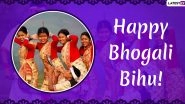 Happy Magh Bihu 2020 Greetings: WhatsApp Stickers, SMS, Images and Quotes to Send on Bhogali Bihu