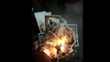Did Anti-CAA Protesters Burn Pics of Hindu Gods? Fact Check Shows That BJP's Sambit Patra Fell For Fake News