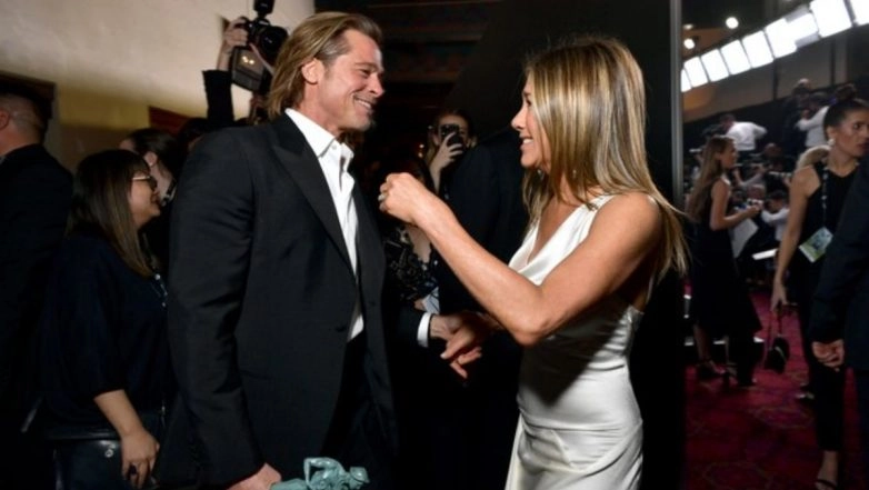 Brad Pitt Made Jennifer Aniston Aka Rachel Green Say Yes to Friends Reunion