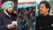 Nankana Sahib Stone Pelting: Captain Amarinder Singh Writes to Pak PM Imran Khan, Appeals to Save Historic Gurdwara and Rescue Devotees