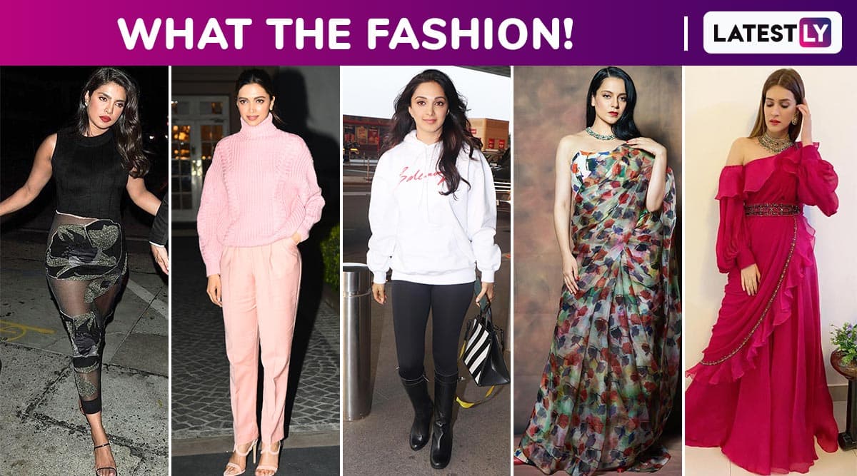 What the Fashion! Deepika Padukone, Priyanka Chopra, Kangana Ranaut, Kiara  Advani and Kriti Sanon Make Some Snazzy Splurges!