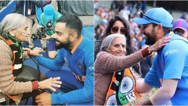 Charulata Patel, Team India's Superfan Dies: BCCI Pays Tribute To 87-Year-Old Who Went Viral With Her CWC 2019 Appearance