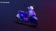 LIVE Updates: Bajaj Chetak Launched in India at Rs 1 Lakh; India Prices, Bookings, Features & Specifications of Electric Scooter