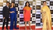 Chhapaak Premiere: Deepika Padukone Looks All Glam in a Blue Saree; Ranveer Singh, Swara Bhasker, Rekha and Others Attend the Screening (See Pics)