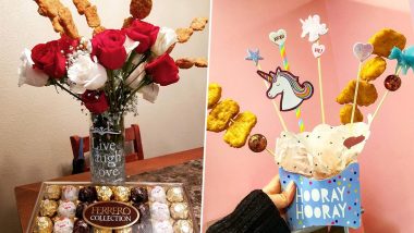 Valentine's Day 2020 Gifts: Chicken Nugget Bouquets Are Replacing Flowers And We Think Its a Perfect Gift For Foodies (View Delicious Pics)