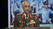 Pakistan Following Myopic Agenda of Pushing Terrorists into Jammu and Kashmir, Says Army Chief Gen MM Naravane