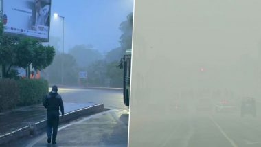 Delhi Receives Light Showers Amid Winter Chills as Severe Cold Wave Continues to Grip North India, See Pics