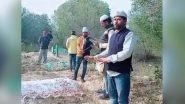 CAA Protests: Congress Leader Haseeb Ahmad Visits Graveyard of Ancestors to Ask For Citizenship Proof