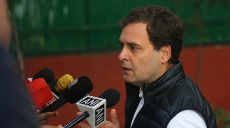 Kunal Kamra-Arnab Goswami Row: Rahul Gandhi Takes Swipe at TV News Anchor