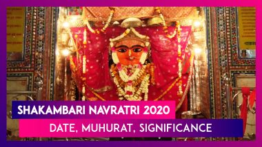 Shakambari Navratri 2020: Date, Muhurat, Significance Of The Nine-Day Festival Of Goddess Parvati