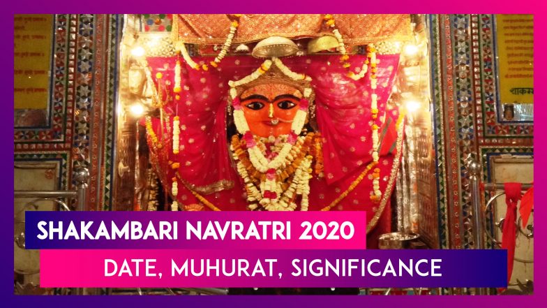 Shakambari Navratri 2020: Date, Muhurat, Significance Of The Nine-Day ...