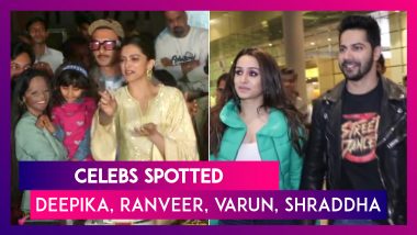 Deepika Padukone, Ranveer Singh, Varun Dhawan, Ajay Devgn & Others Seen In The City | Celebs Spotted