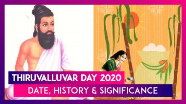 Thiruvalluvar Day 2020 Date: History Of The Day Celebrated In Honour Of The Author Of Thirukkural