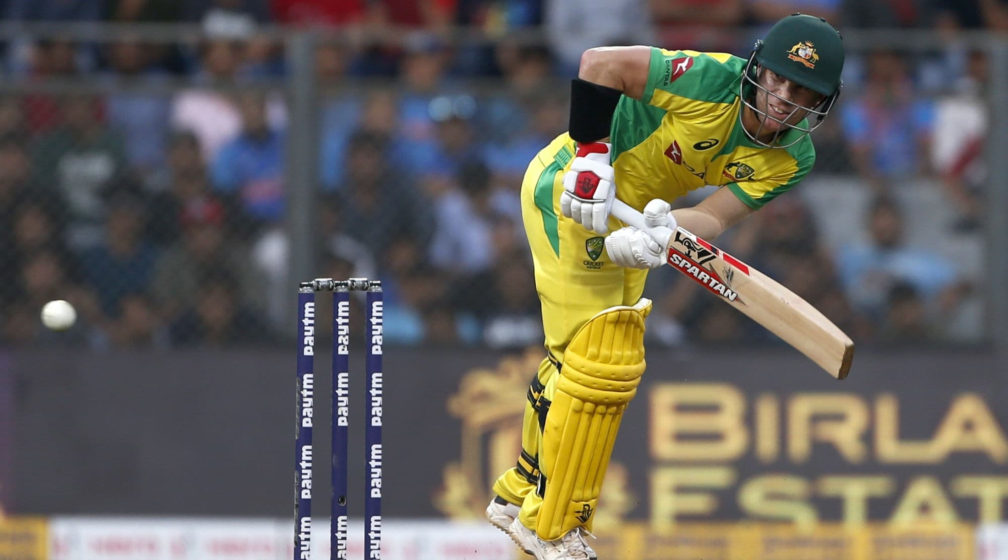 India vs Australia, 1st ODI 2020: David Warner Becomes Fastest Australian to Amass 5000 ODI Runs India vs Australia, 1st ODI 2020: David Warner Becomes Fastest Australian to Amass 5000 ODI Runs