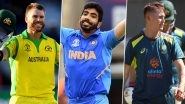 India vs Australia, 1st ODI 2020, Key Players: David Warner, Jasprit Bumrah, Marnus Labuschagne and Other Cricketers to Watch Out for in Mumbai