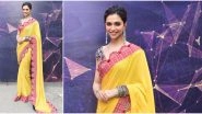 Deepika Padukone Stuns in a Gorgeous Yellow Saree and We Think It's Perfect for a Lohri 2020 Festival Outing! (See Pics)