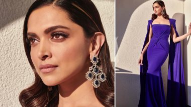 Deepika Padukone Looks Like a Dream In Beautiful Blue Gown by Alex Perry at Davos 2020 (View Pics)