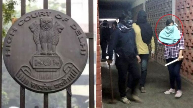 JNU Violence: Delhi High Court Issues Notice to Apple, WhatsApp and Google on Petition of Three JNU Professors Seeking 'Preservation' of January 5 CCTV Footage