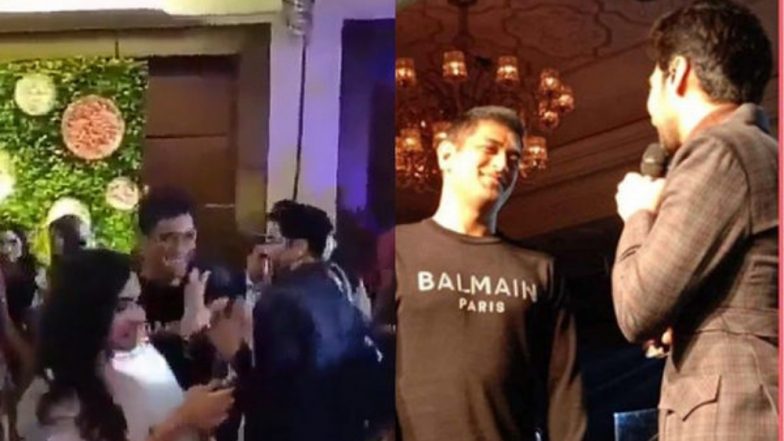 MS Dhoni Shies Away After Aarman Malik Invites him On-Stage During an Event (Watch Video)