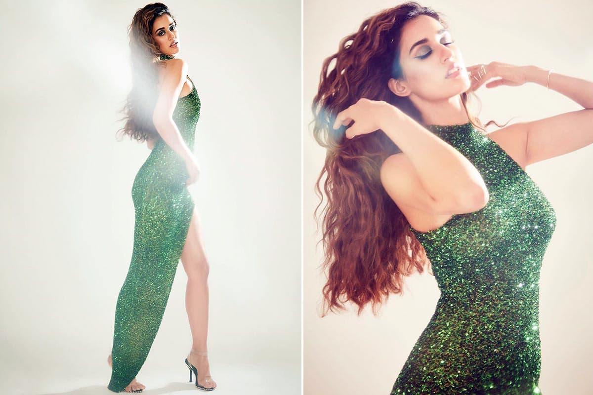 Hold On! Disha Patani and Her Fabulous Sequin Moment Demand Your Attention  Right Now!