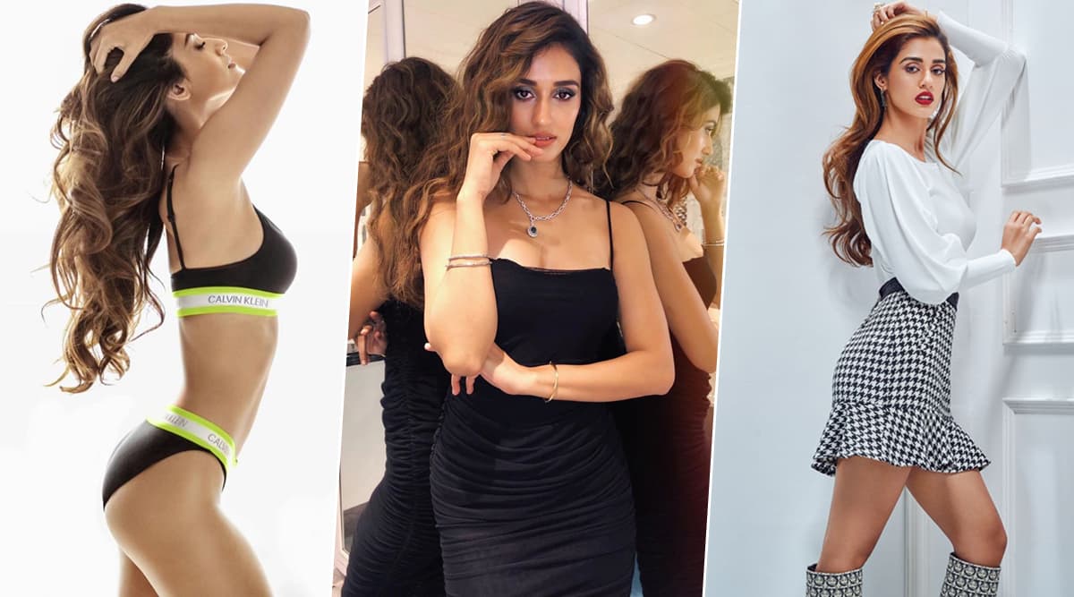 Actress Disha Patani Latest Hot Still For Calvin Klein Promotions