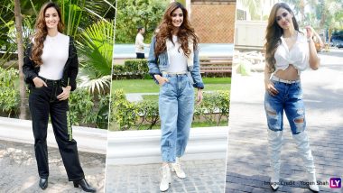 Disha Patani Rings in a Bad Style Chapter With Her Denim Story for Malang Promotions (View Pics)