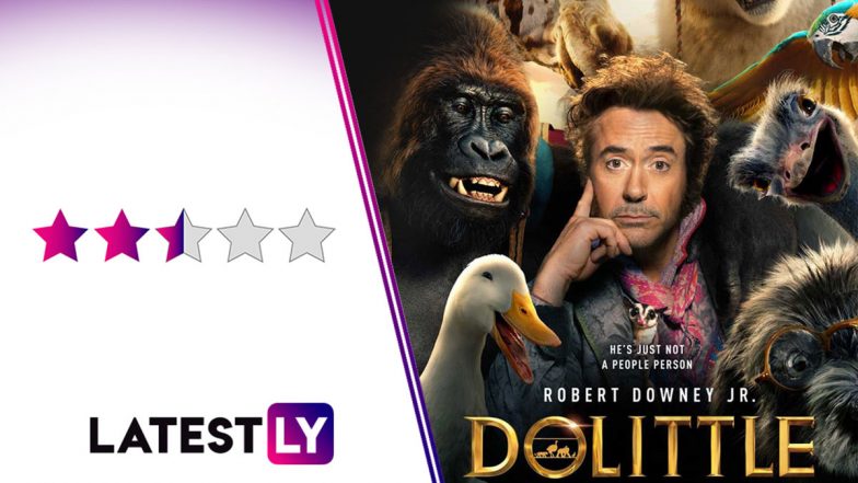 Dolittle Movie Review: Robert Downey Jr, an Exciting Voice-Cast &lsquo;Do Little&rsquo; to Make This Kiddie Flick Entertaining Beyond Sparse Jokes
