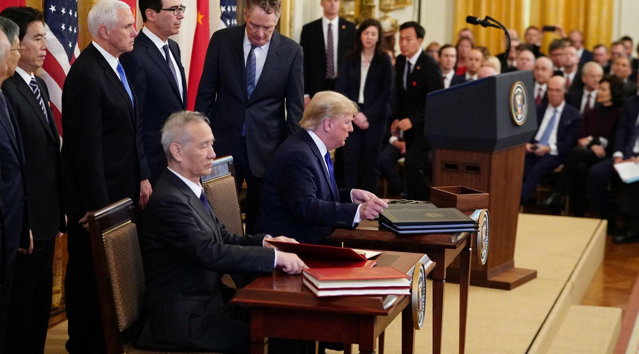 US-China Trade Deal: Donald Trump, Chinese Vice Premier Liu He Sign 'Phase One' of Deal US-China Trade Deal: Donald Trump, Chinese Vice Premier Liu He Sign 'Phase One' of Deal