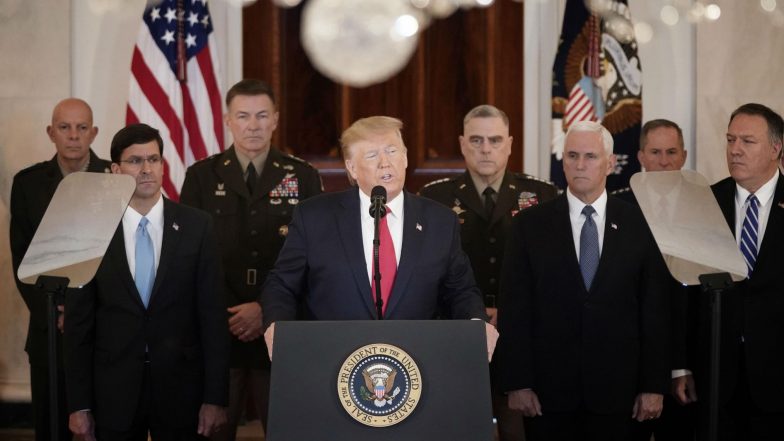 Donald Trump Confirms 'No Americans Killed in Iranian Attacks on Iraqi Bases Housing US Troops'