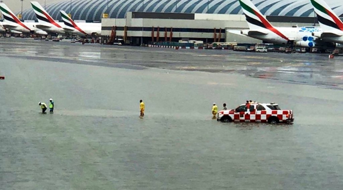 Dubai Floods People Trapped Inside Houses as Torrential Rains Trigger