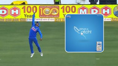 Manish Pandey Takes One-Handed Stunner! Durex Condoms Shares Funny Tweet Using Cricketer’s Outstanding Effort During IND vs AUS 2nd ODI Match