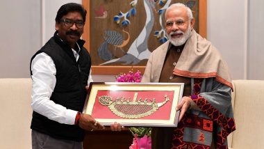 Hemant Soren Meets PM Narendra Modi, Urges Him to Take Care of Jharkhand