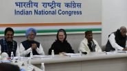 Congress Working Committee Meets in Delhi, Likely to Discuss Anti-CAA Protests