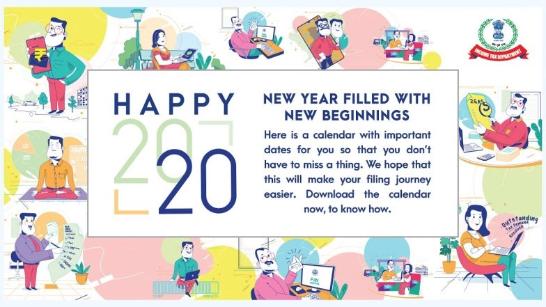 Income Tax Department Sends E-Calendar to Taxpayers Ahead of New Financial Year Highlighting Important Dates For Tax-Related Deadlines