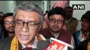 SFI Protests Against BJP's Swapan Dasgupta at Visva Bharati University, Stalls Lecture on CAA