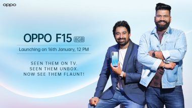 Oppo F15 Smartphone Launching Today in India; Watch LIVE Streaming of Oppo's New Smartphone Launch Event