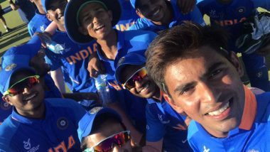 India U19 vs Australia U19, ICC Under 19 CWC 2020 Quarterfinal Match Result: IND Breeze Into Semis, Beat AUS by 74 Runs