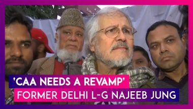 Citizenship Amendment Act (CAA) Needs A Revamp: Former Lieutenant Governor Of Delhi Najeeb Jung