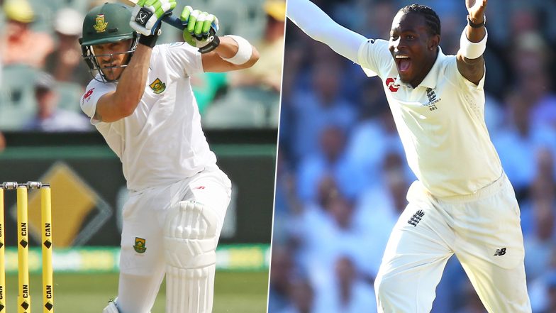 South Africa vs England 2nd Test 2020: Faf du Plessis vs Jofra Archer and Other Exciting Mini Battles to Watch Out for in Cape Town