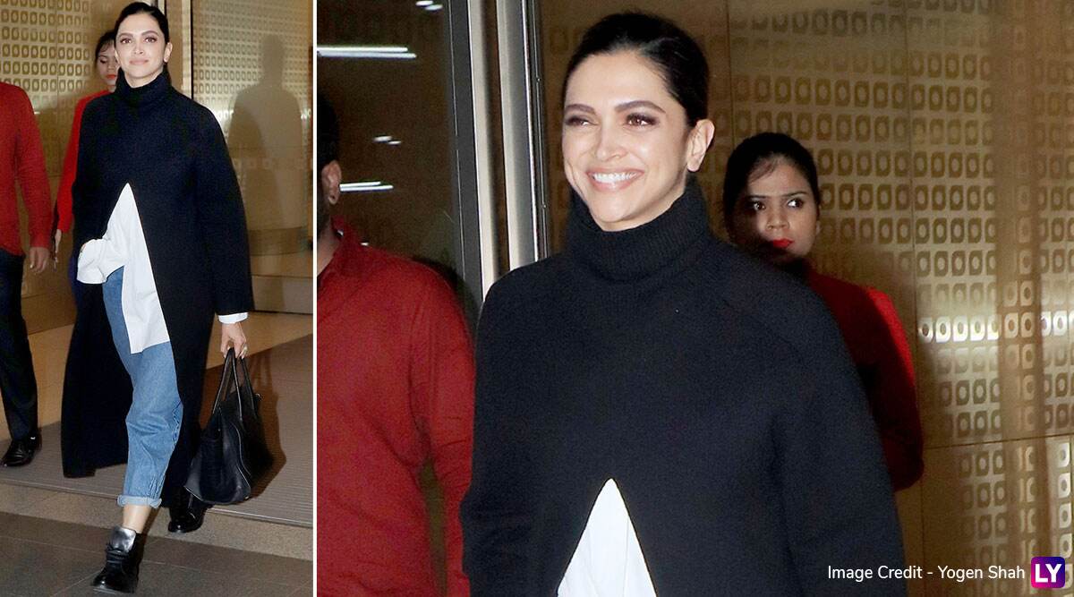 PICS: Not To Miss Deepika Padukone's Monochrome Airport Look With