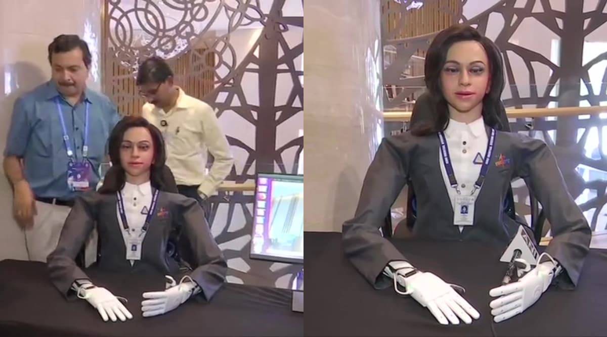 ISRO Unveils First Glimpse of Female 'Vyommitra' Humanoid For Gaganyaan Mission, Watch Video ISRO Unveils First Glimpse of Female 'Vyommitra' Humanoid For Gaganyaan Mission, Watch Video